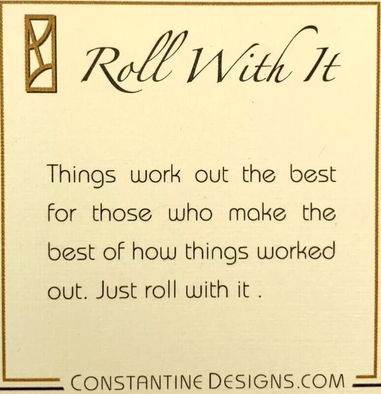 "Roll With It" Collection Sterling Silver
