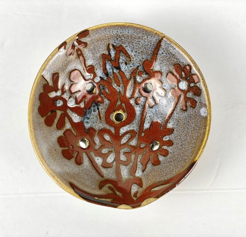 Partridge Pottery Soap Dish