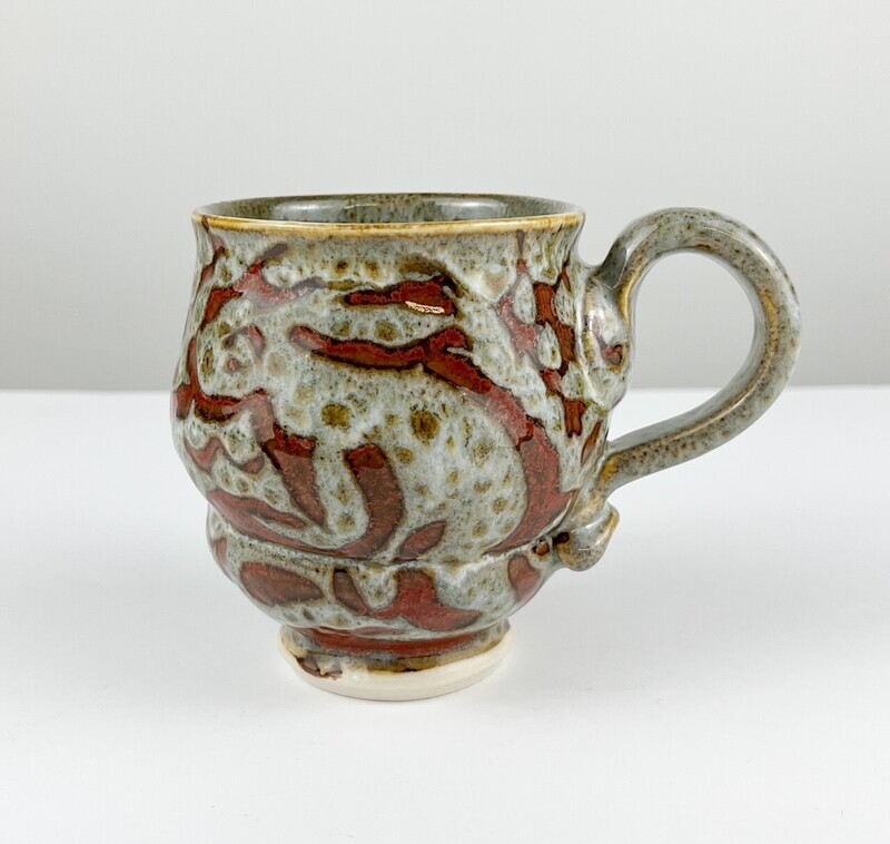 Red Mocha Pottery Mugs
