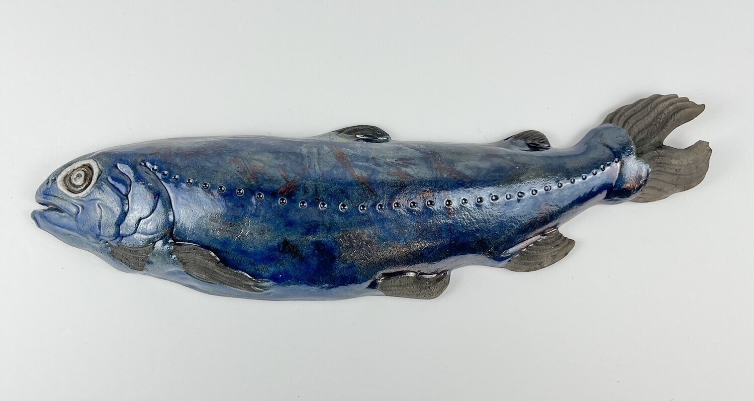 Trout Fish Wall Hanging, Option: A