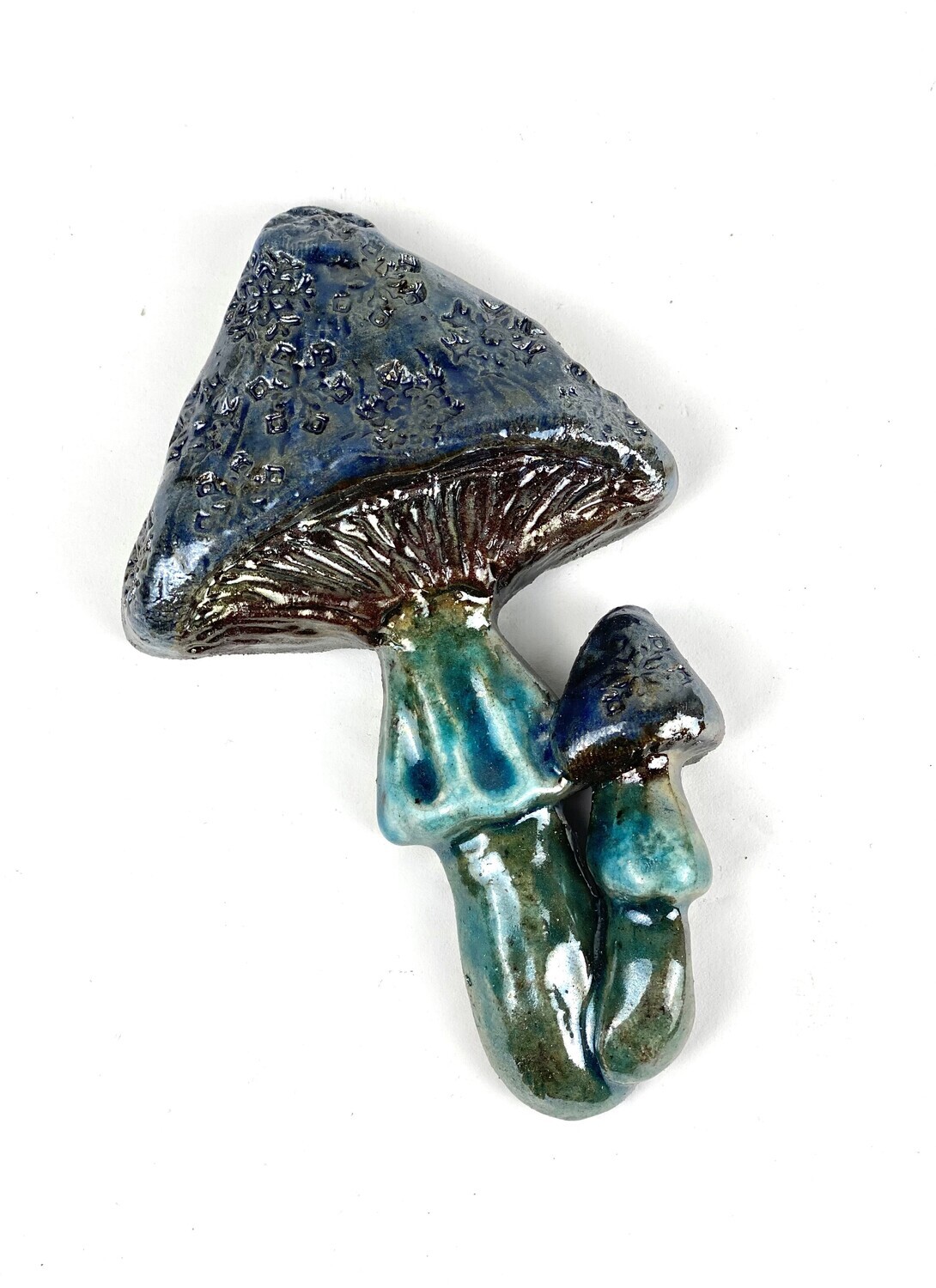 Mushrooms Pottery Wall Hanging, Option: A