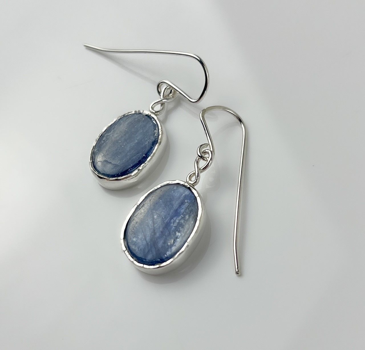 Kyanite Oval Earrings SS