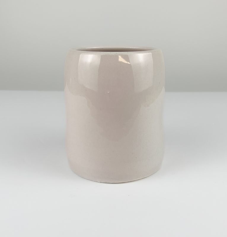 Darren Emenau MNO Saint John New Brunswick Canada Handworks Gallery Canadian Potter Japonesque Pottery Vase - Glossy Pink