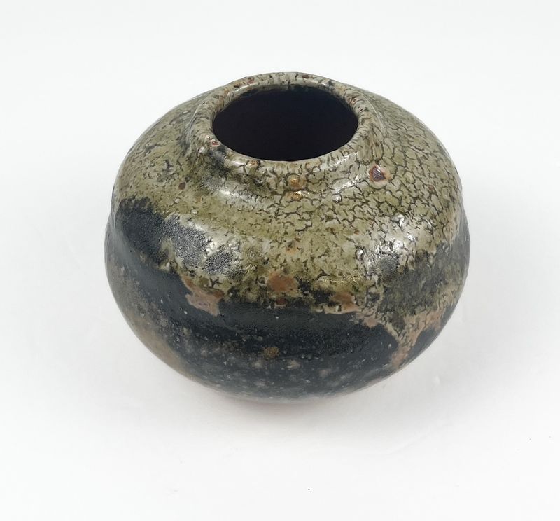 Shino Pottery Vase