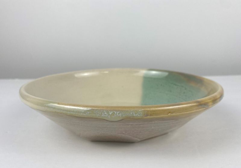 Apple Green Pottery Bowl
