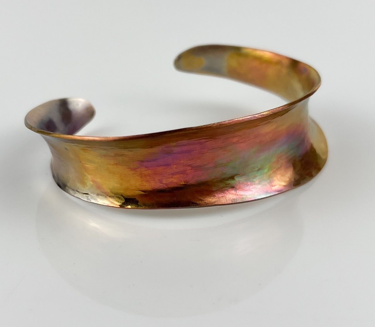 Patty Goodine Five Crows Silver Saint John New Brunswick Canada Handworks Canadian Jeweler Copper Cuff