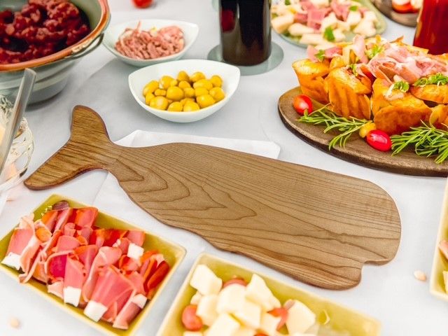 Bob Hunter Saint John New Brunswick Canada Handworks Gallery Canadian Woodwork Artist Maple Whale Wood Charcuterie Board 