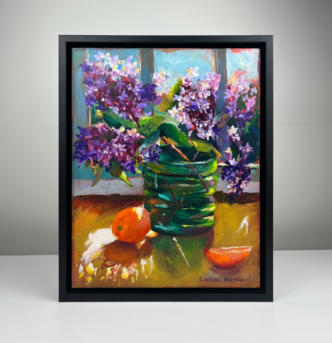 "Whispers of Spring" Acrylic Framed Painting 12x16"