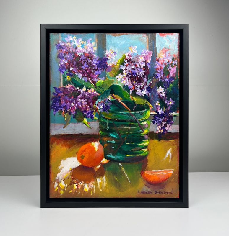 "Whispers of Spring" Acrylic Framed Painting 12x16"