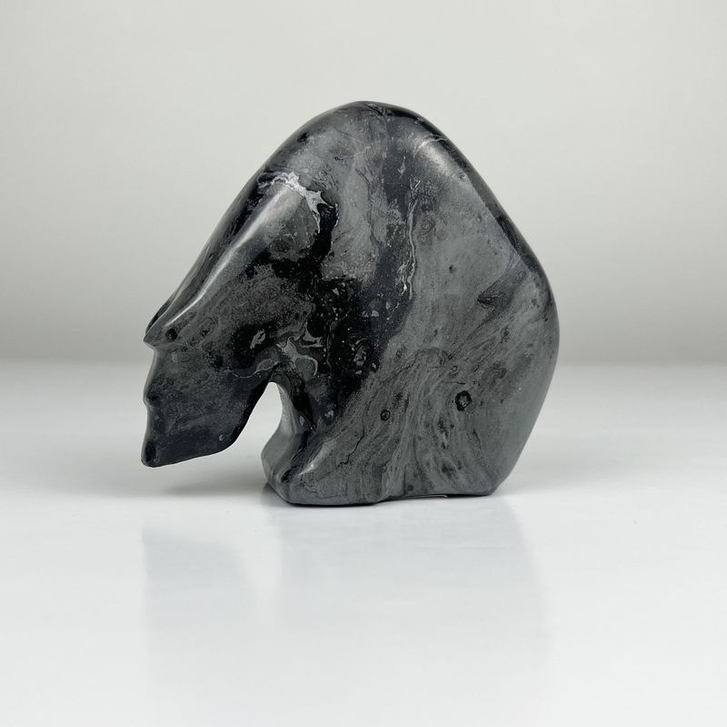 Small Colorful Bear Sculpture 3.5x3.5"