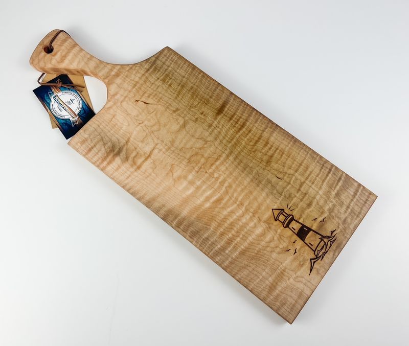 Tiger Stripe Maple Charcuterie Board