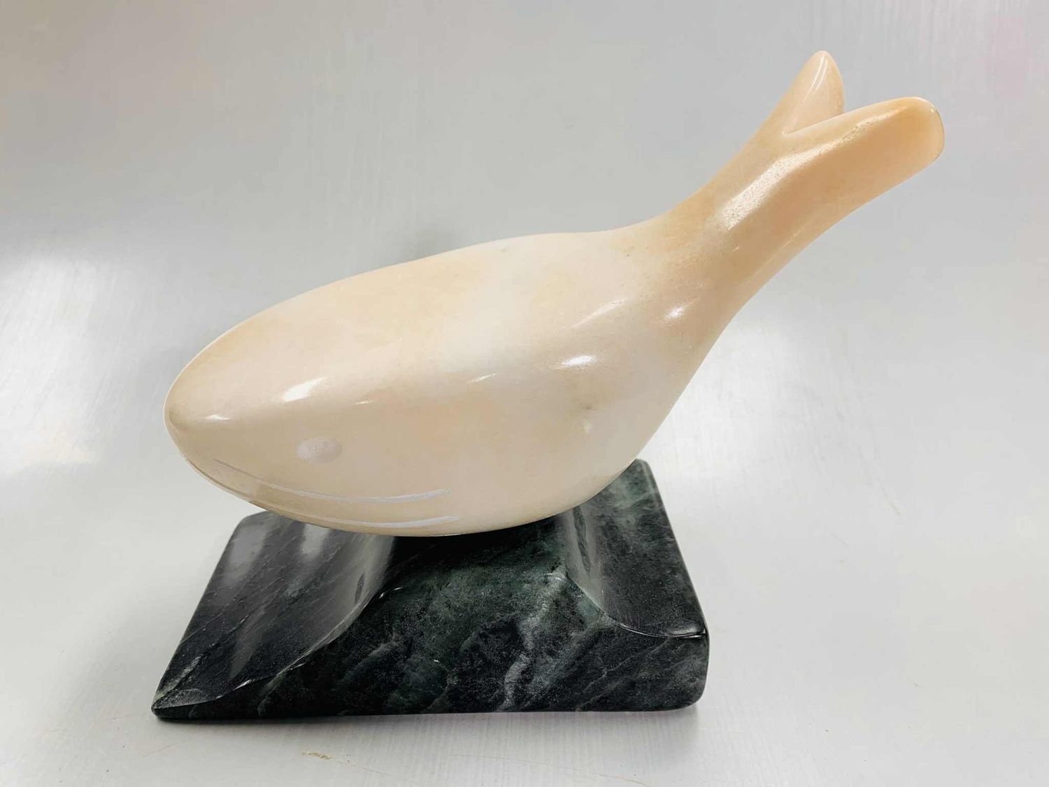 Whale Soapstone Sculpture