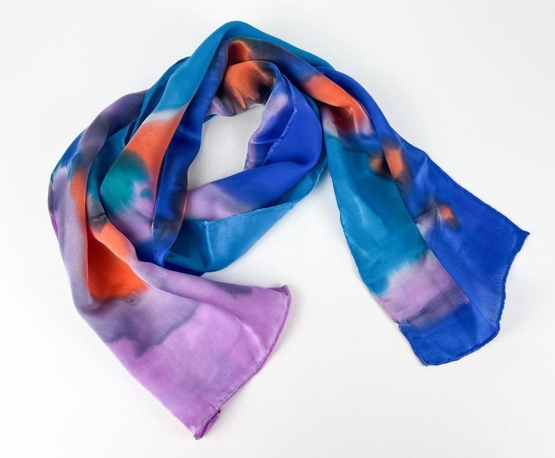 Silk Scarf Hand Painted