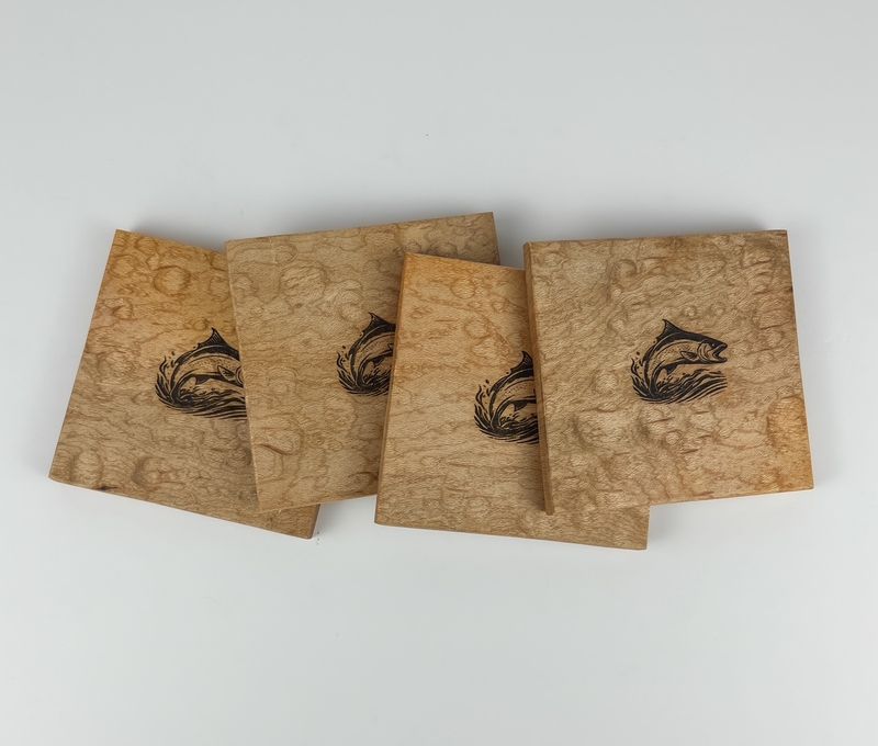 Wooden Coasters (Set of 4)