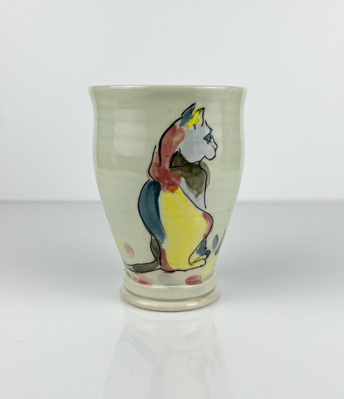 Celadon Pottery Collection with Incised Color