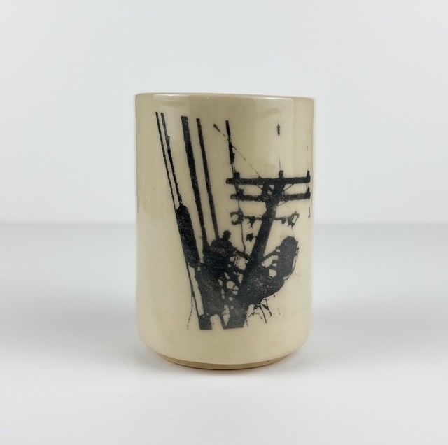 Powerlines Pottery Tumbler