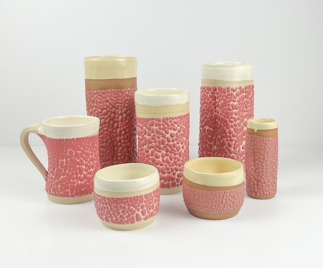 Pink Crawling Pottery Collection