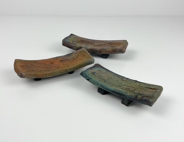 Raku Fired Pottery Collection
