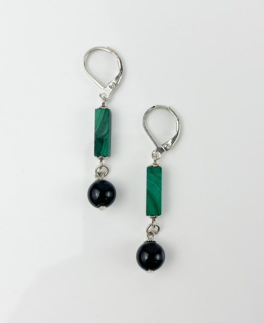 Malachite Earring Collection