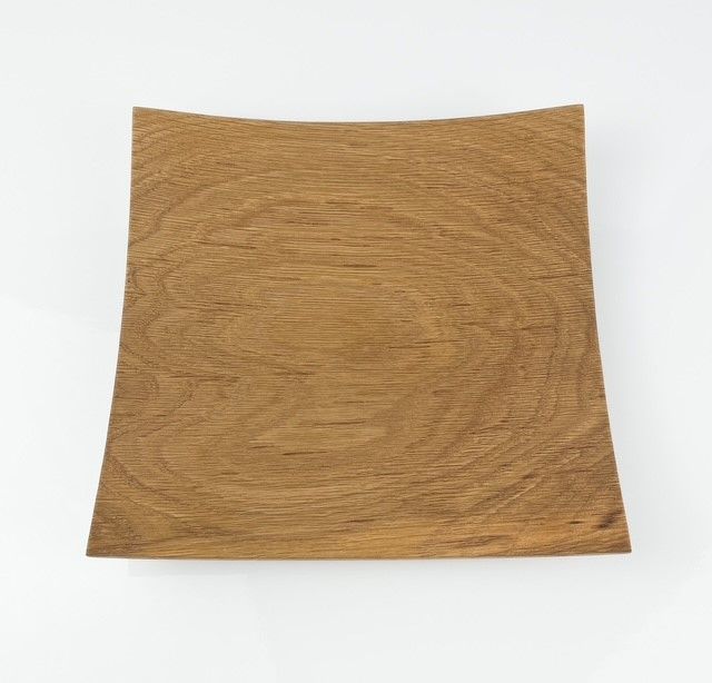 9" White Oak Serving Plate