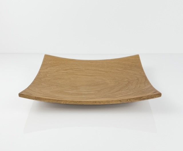9" White Oak Serving Plate