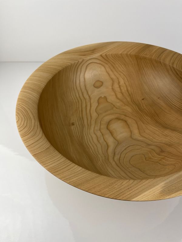 14.5x5" Elm Bowl (tree from Kings Square, Saint John NB)