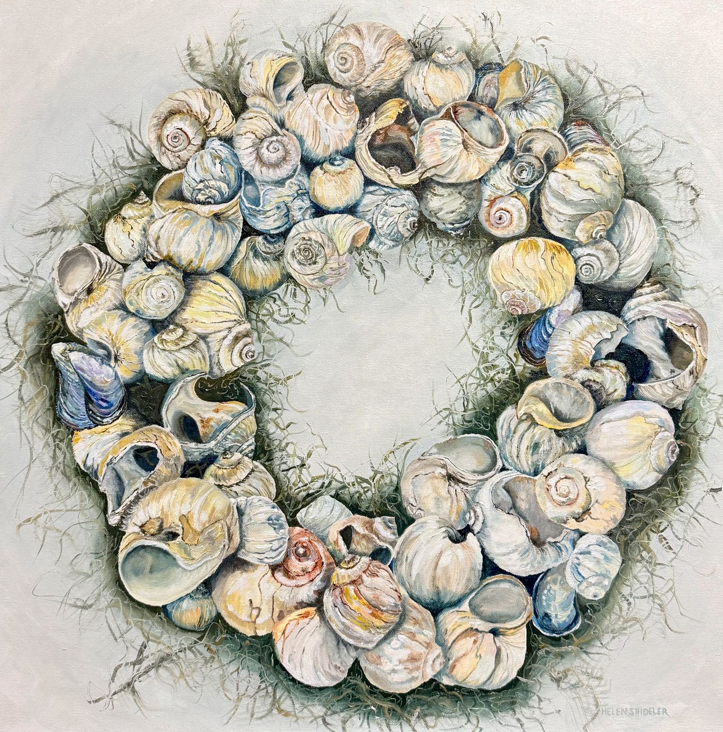 "Everlasting Memories" 24x24" Oil on Canvas Framed