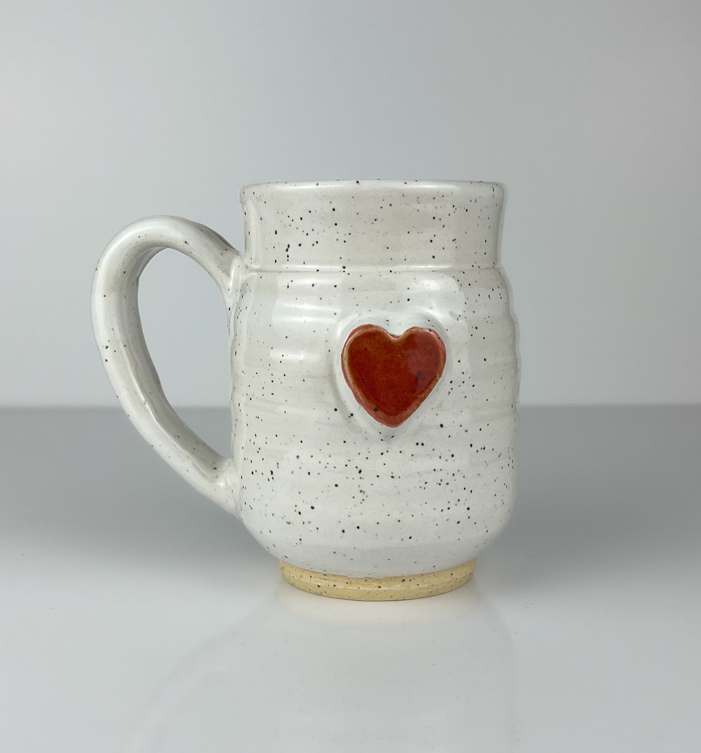 Medium Pottery Mug White Collection