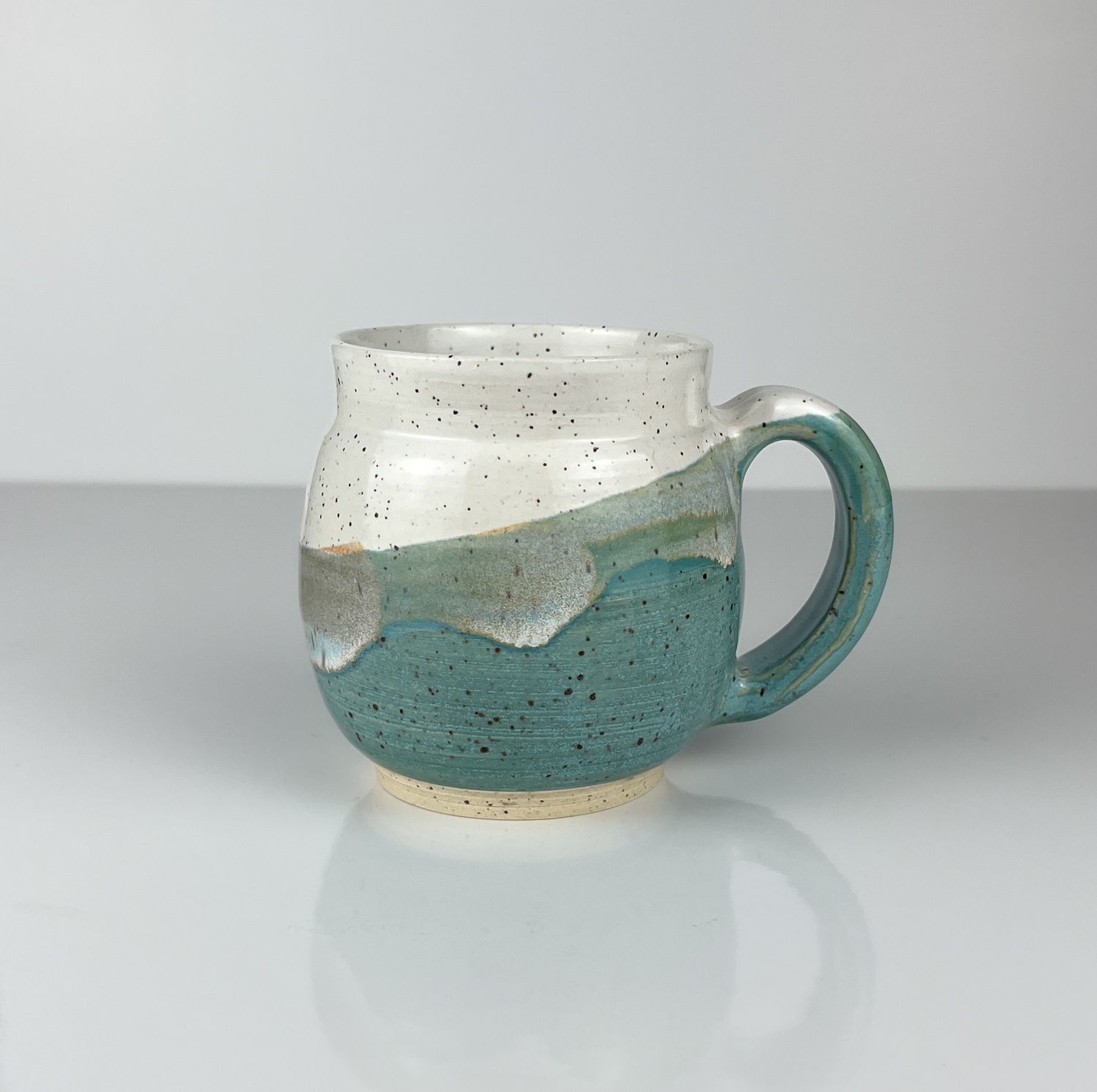 Medium Pottery Mug Spring Sky Collection