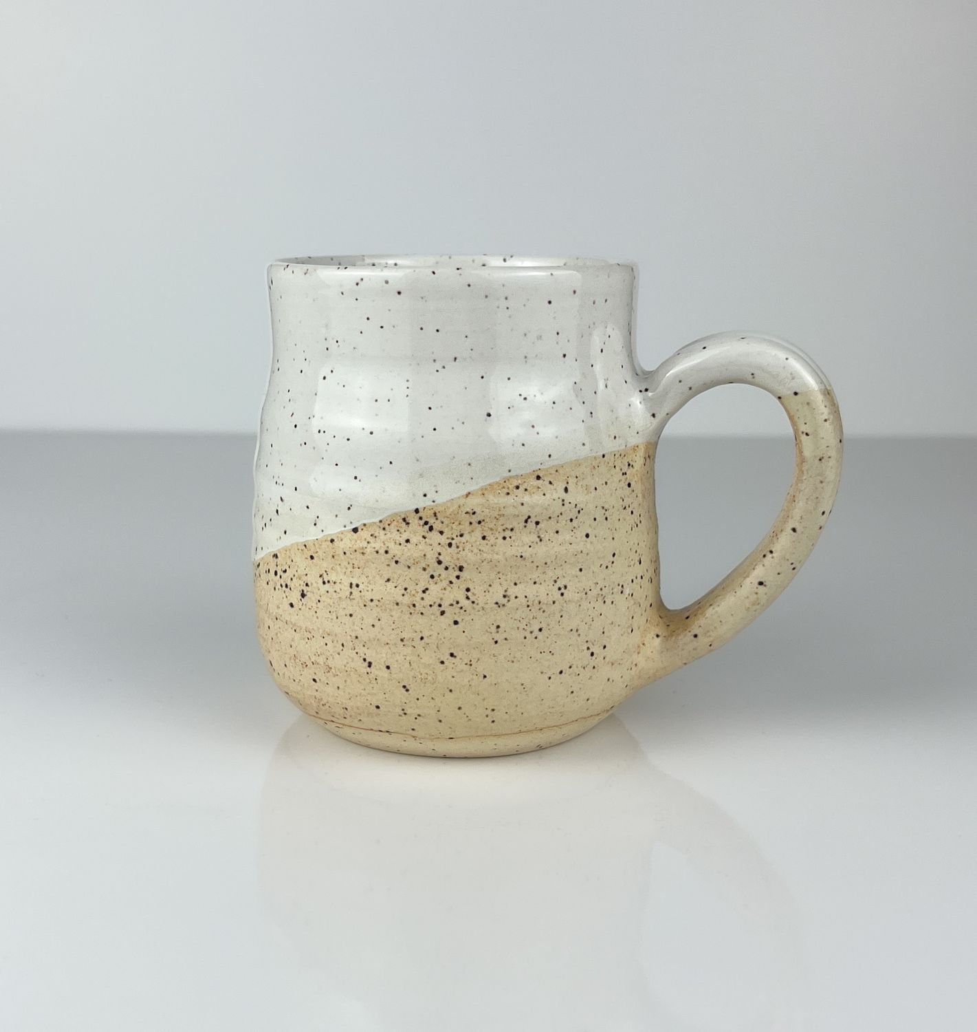 Medium Pottery Mug Marshmallow Collection