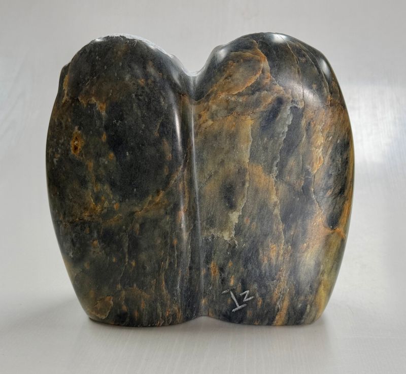 "The Wisdoms" Soapstone Sculpture 6.5x6.5x3.5"