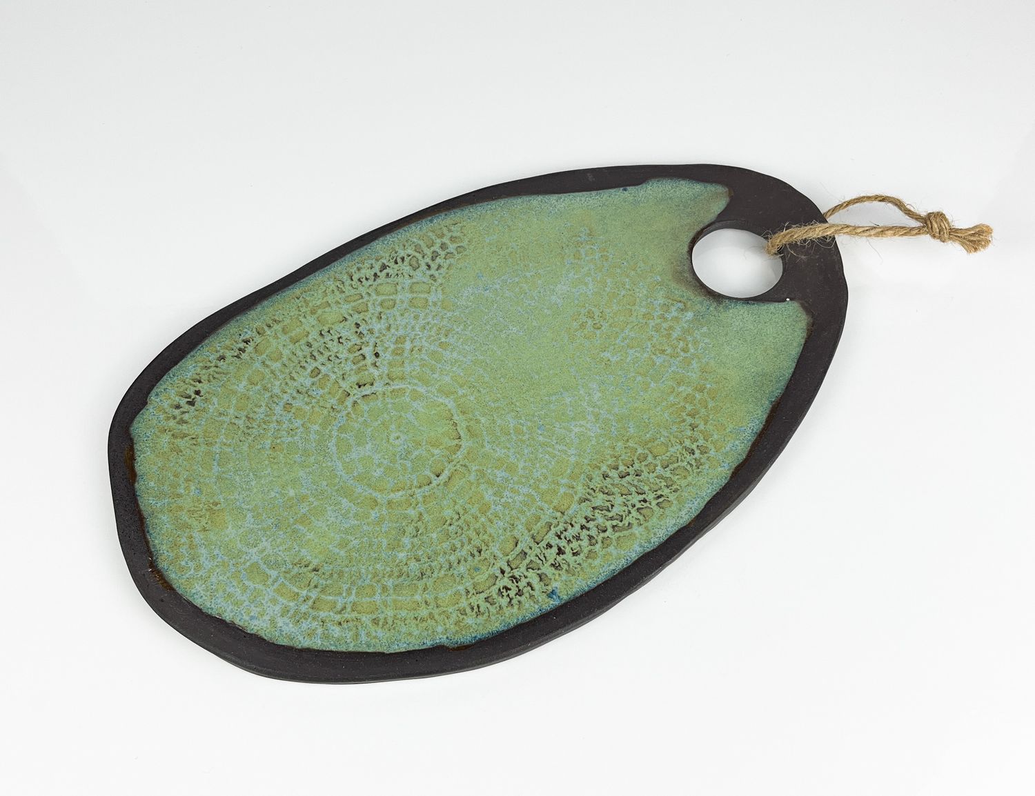 "My Granny's Lace" Reversible Snack Board