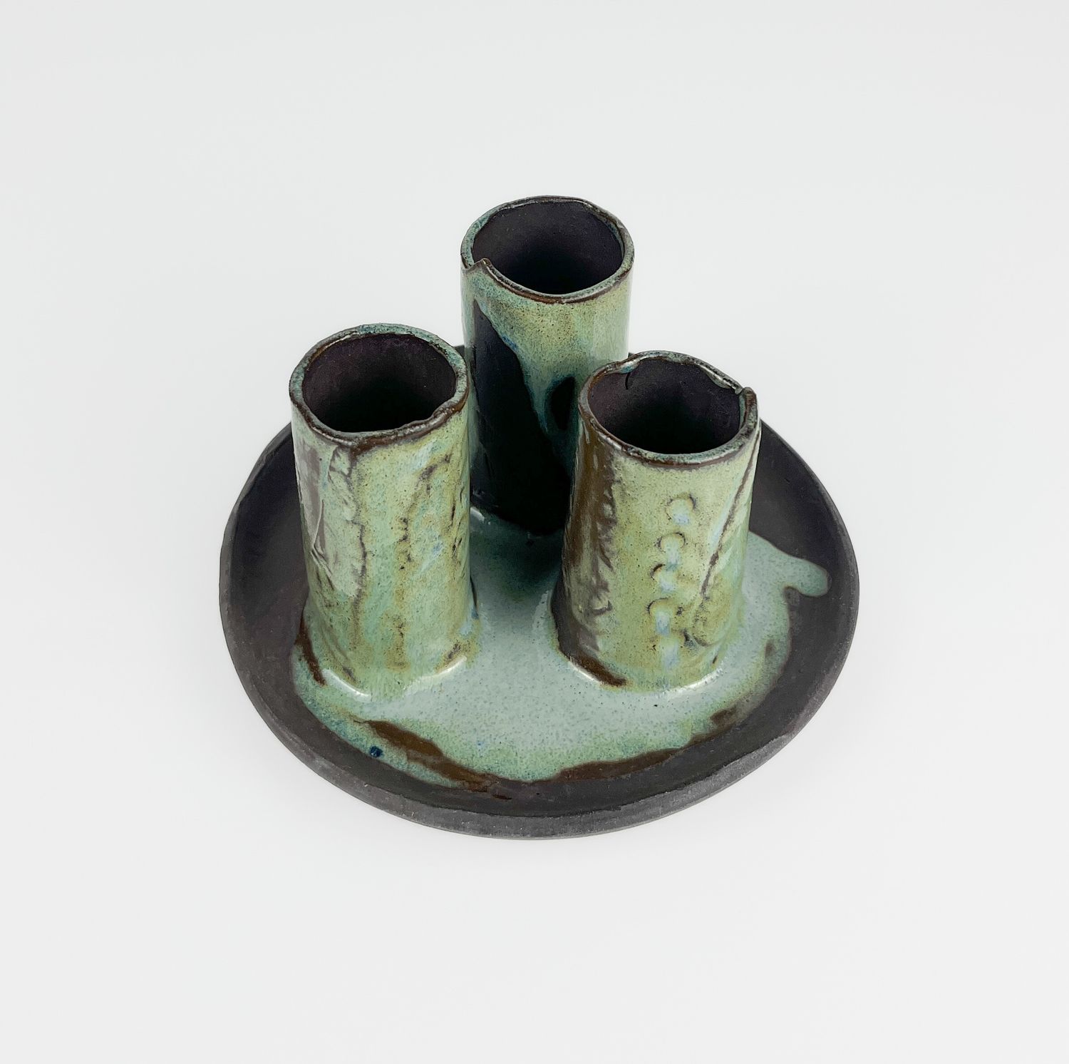 Ceramic Trio Holder/Vase