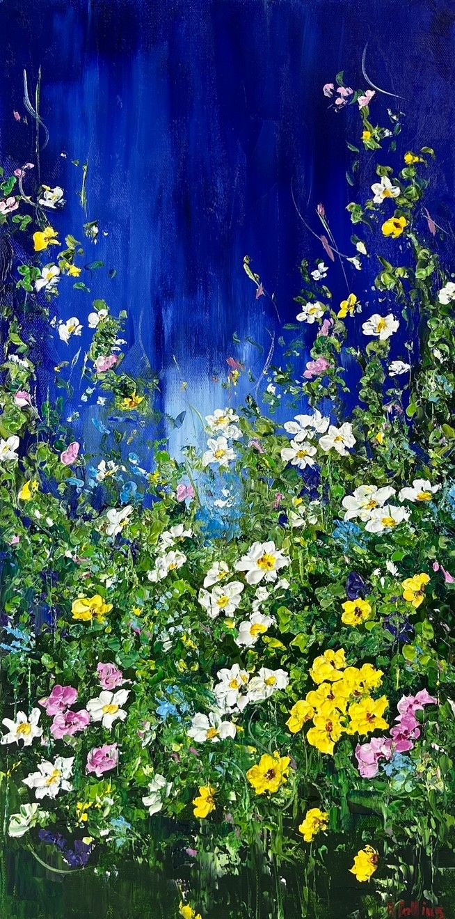 "Dreams Can Come True...If You Believe" 12x24" Oil on Canvas