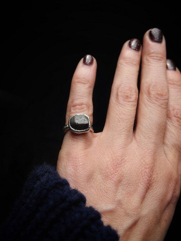 Sapphire Pinky Ring, Size 2