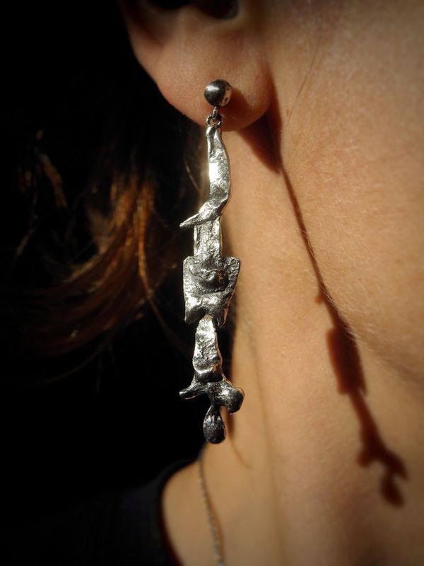 Ancient Space Stud Earrings