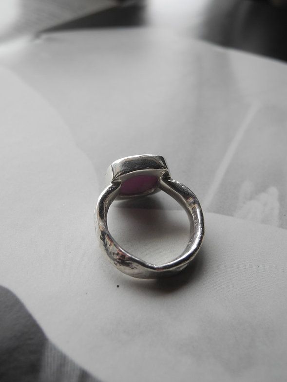 Phosphosiderate pinky ring, Size 3.75