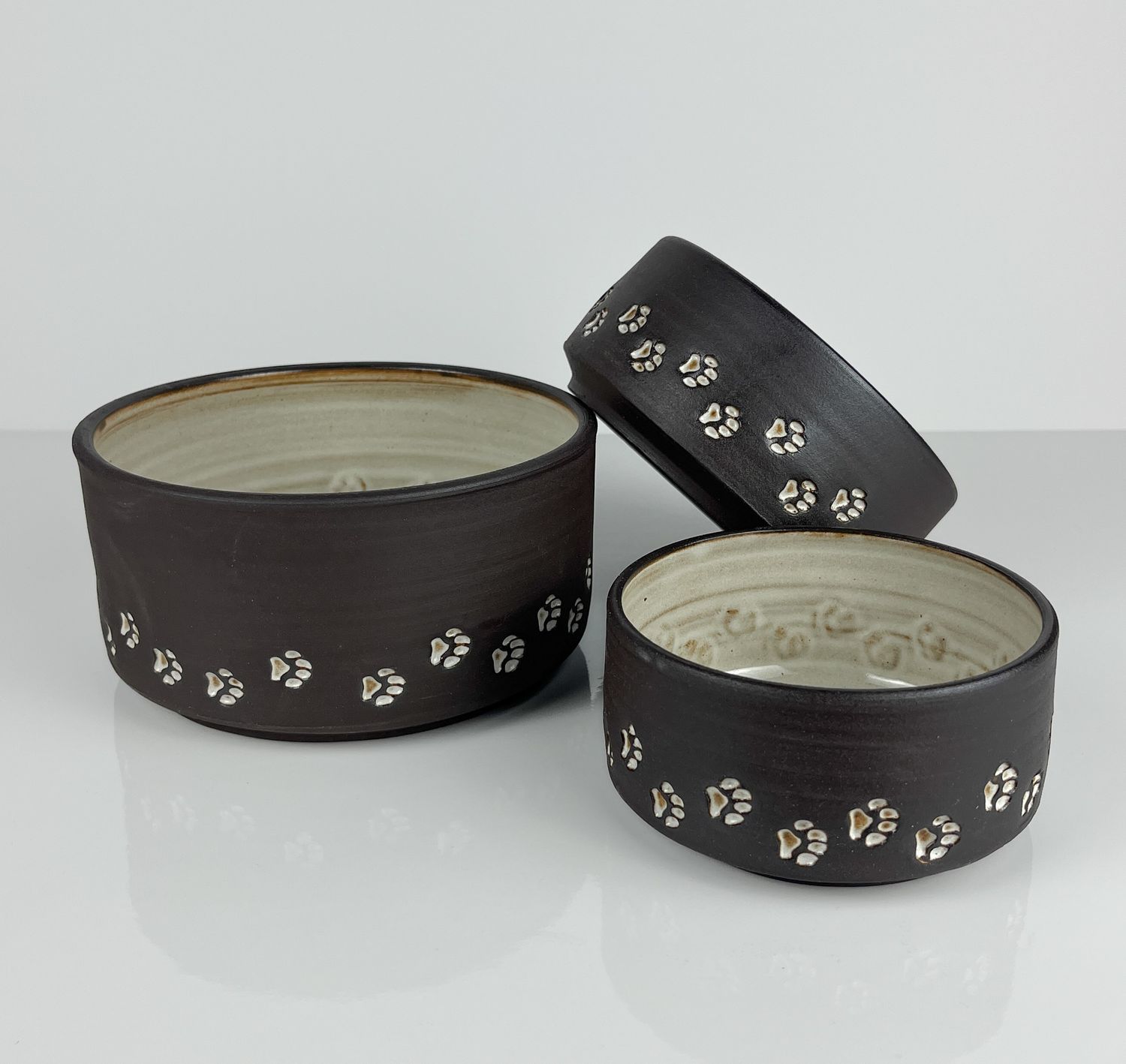 Pet Dish, Paw Print Collection