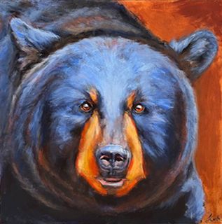 "Ursa Major Trouble" 24x24" Acrylic on wood panel