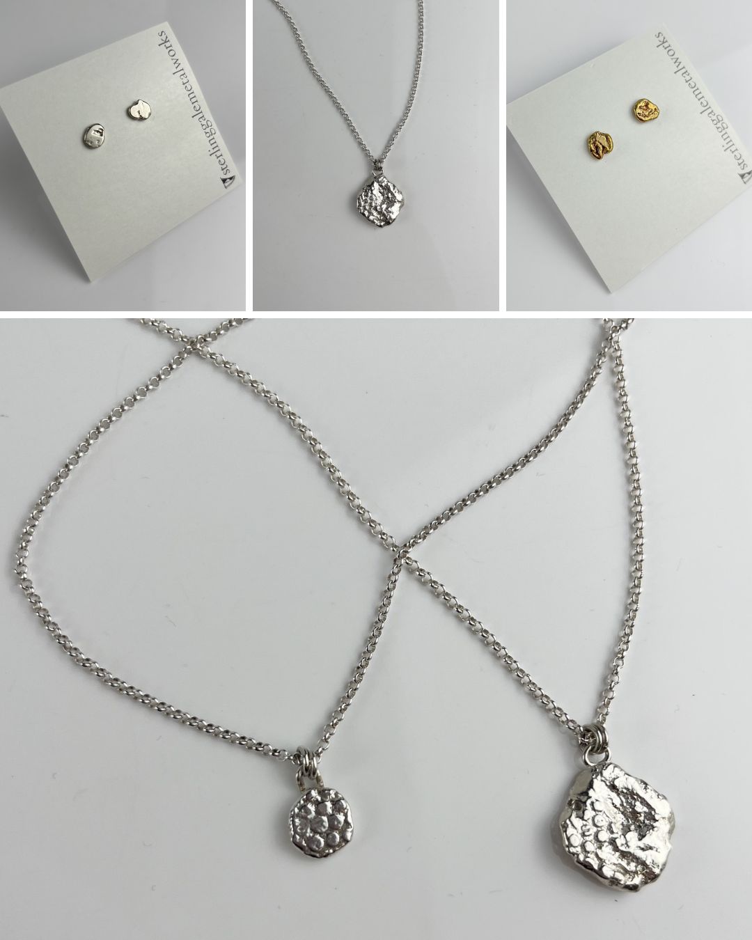 Flux Collection, Sterling Silver