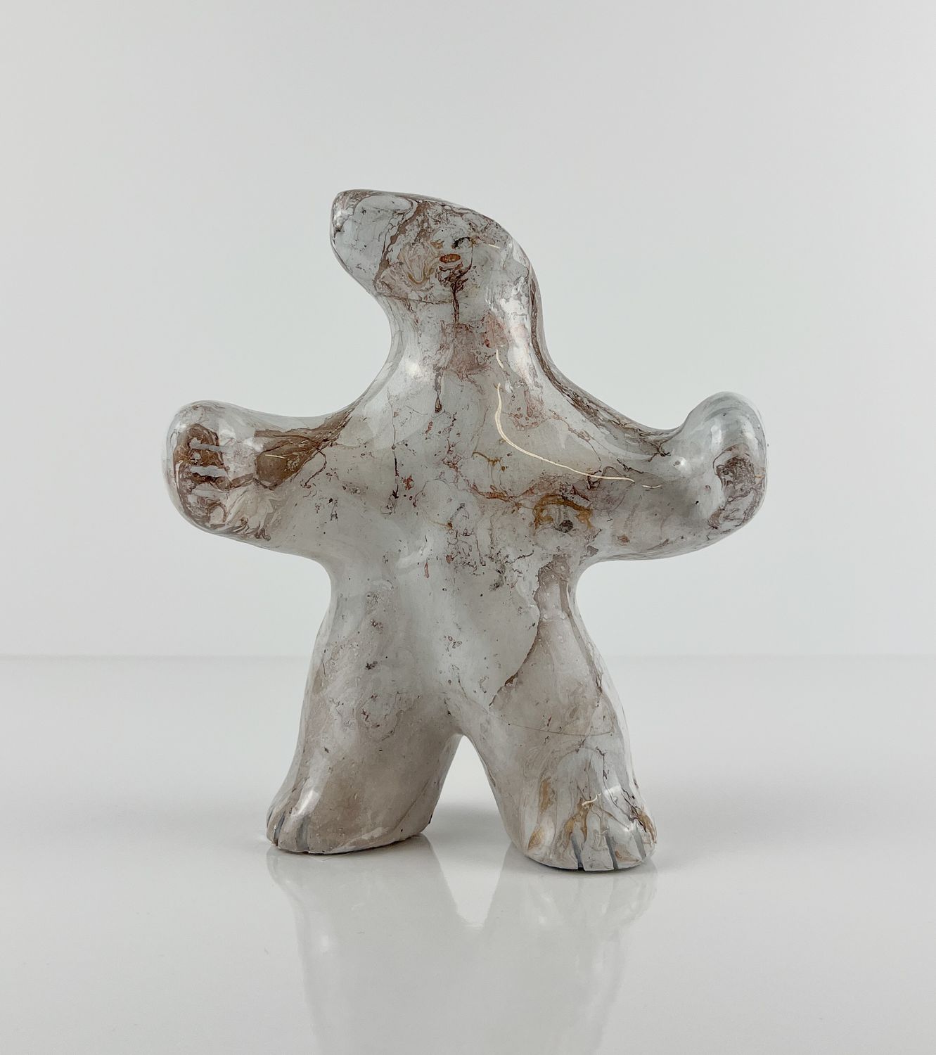 Dancing Bears Composite Soapstone Sculpture