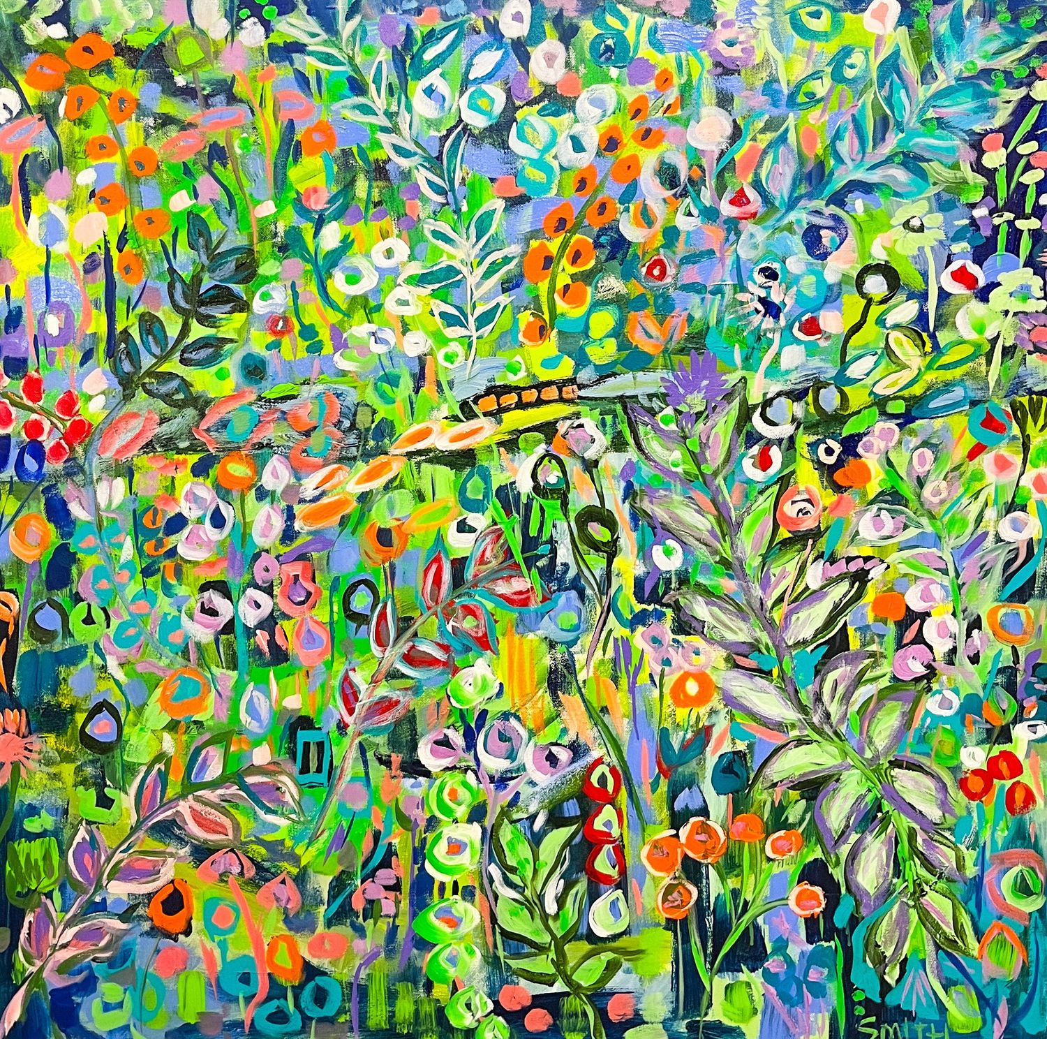 "Dreamscape" 36x36" Acrylic on Canvas