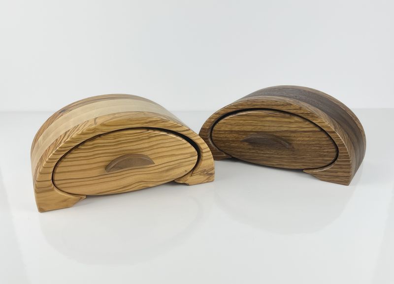 Canadian Made, Wooden Jewellery Box, Woodworker, New Brunswick Made, Display Box, Rick Nason, Handmade, Keepsake Box 