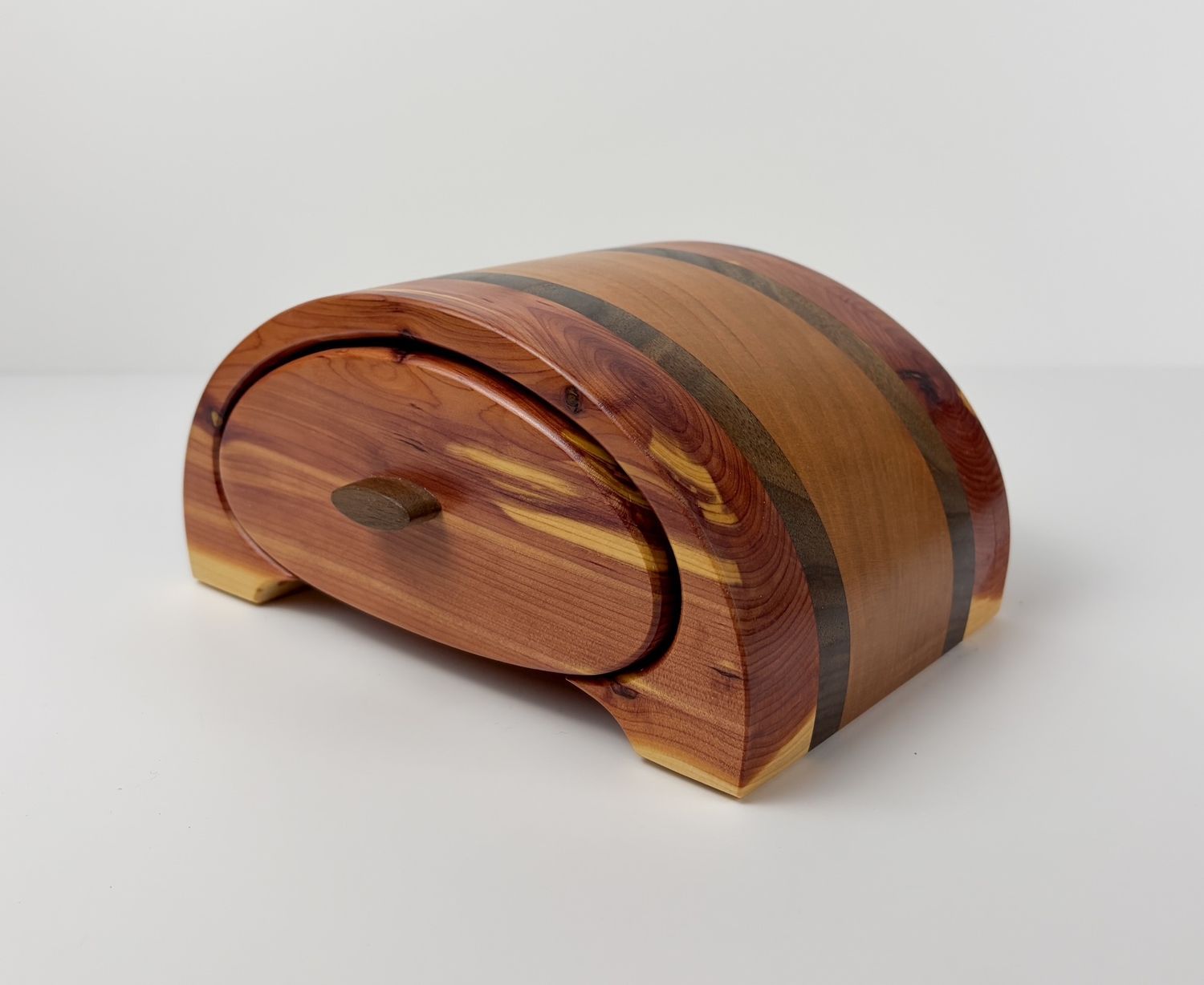 Single Drawer Bandsaw Box 7.5x3.5x3.5"