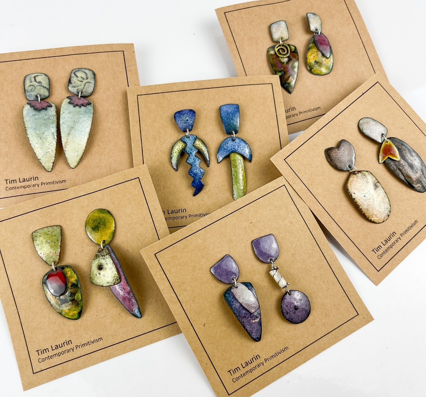 Mixed 2-3 Piece Collection Powdered Glass/ Mixed Metal