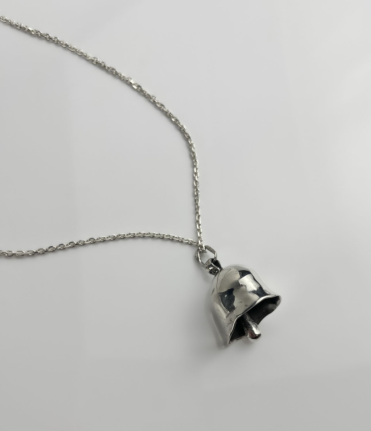 Jeneca Klausen, Sterling Silver, Bell Necklace, Protection Jewellery, Saint John Jeweler, New Brunswick Fine Art   