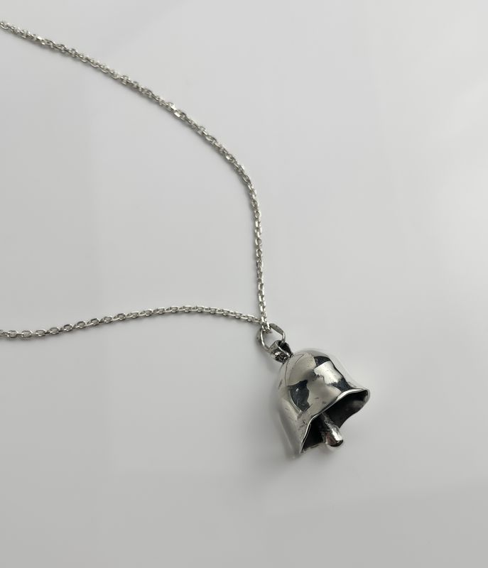 Jeneca Klausen, Sterling Silver, Bell Necklace, Protection Jewellery, Saint John Jeweler, New Brunswick Fine Art   