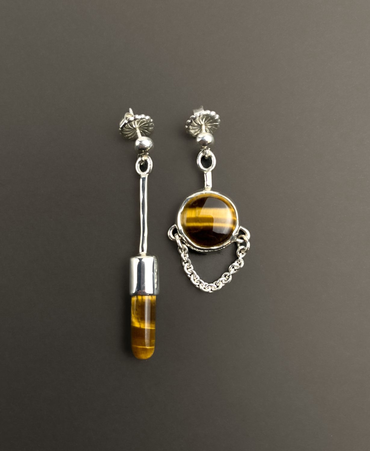 Threshold Collection: Become the Tigers Eye Earrings