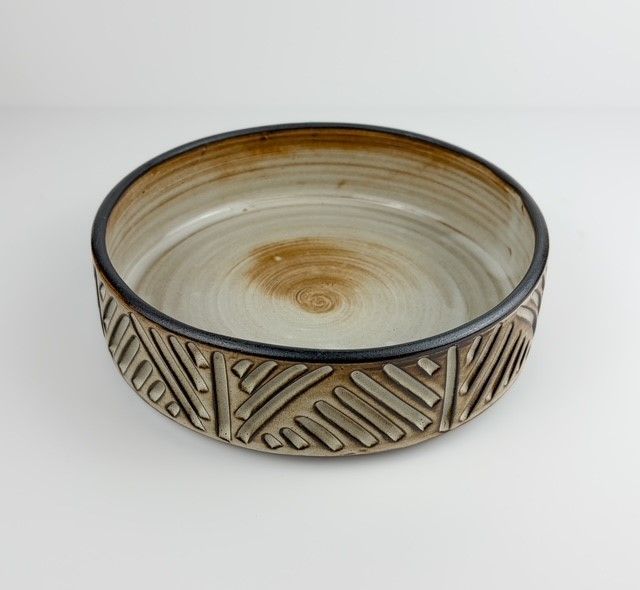 White Glaze on Black Clay Collection
