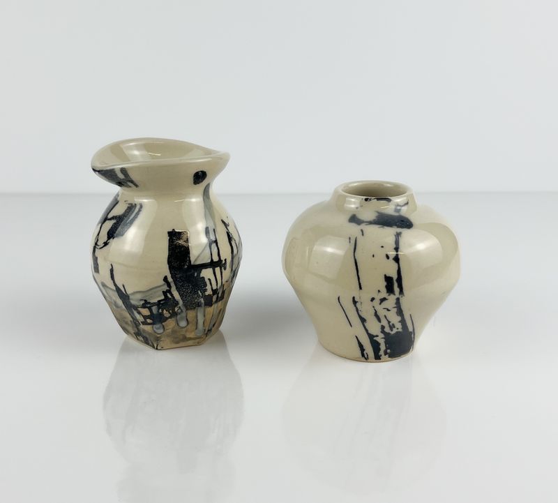 Alison Gayton Pottery, Saint John Pottery, Pottery Vase, Bud Vase, Saint John Potter, Locally Made 